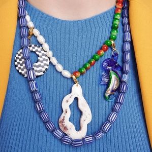 Lulas Lulas Necklace Handmade Ceramic Beads